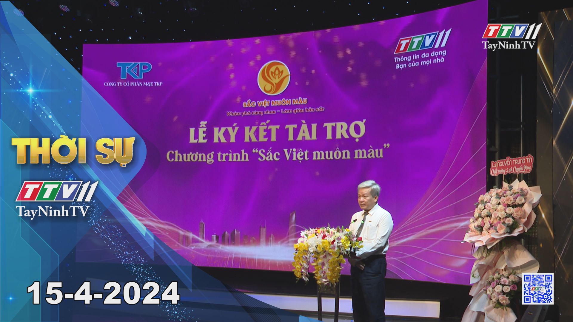 Thời sự Tây Ninh 15-4-2024 | Tin tức hôm nay | TayNinhTV